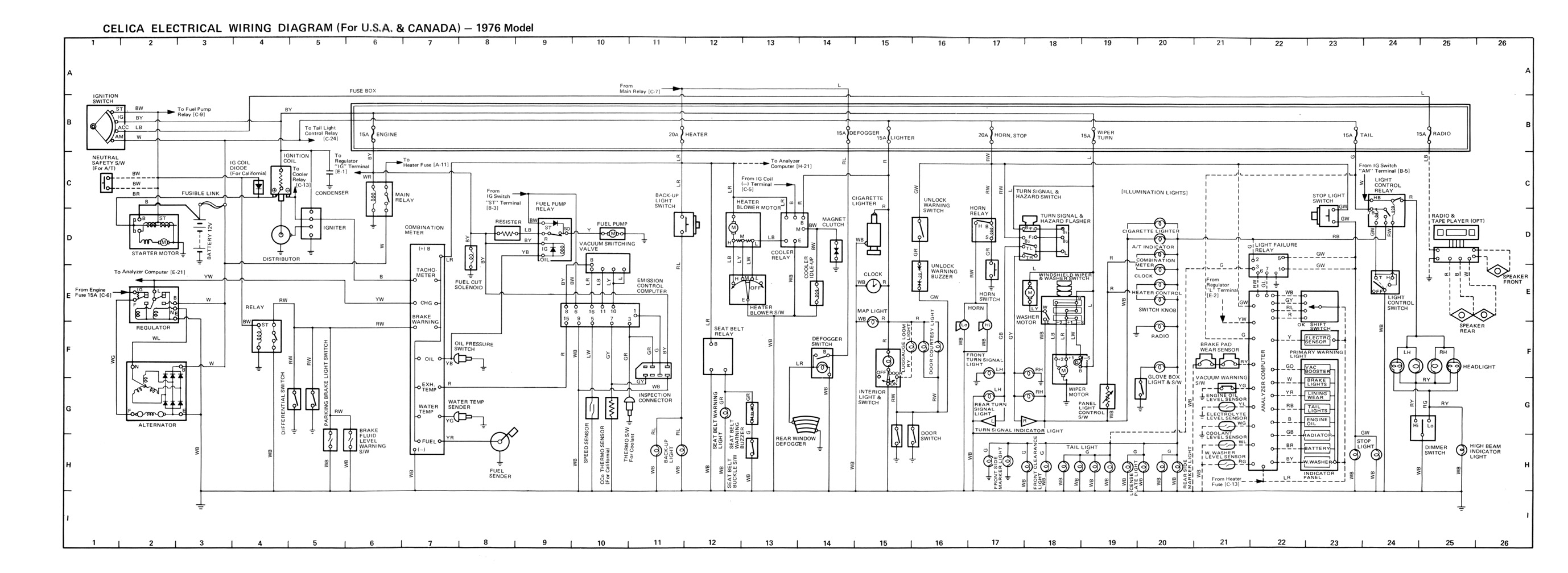 Toyota Celica Service Manual - Body - 1975 - Page 05-08 (100dpi